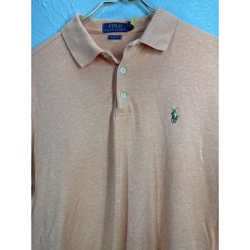 Ralph Lauren Polo Jeans Co. Mens Short Sleeve Classic Fit Polo Shirt Size Medium